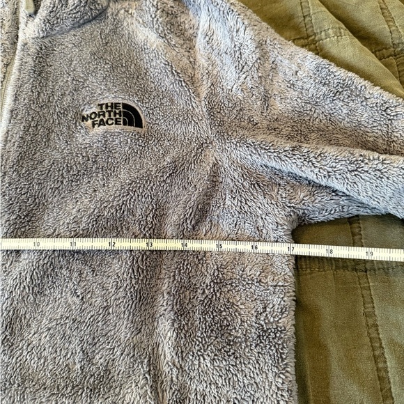 The North Face Gray Full Zip Up Fleece Jacket XS - Picture 7 of 9